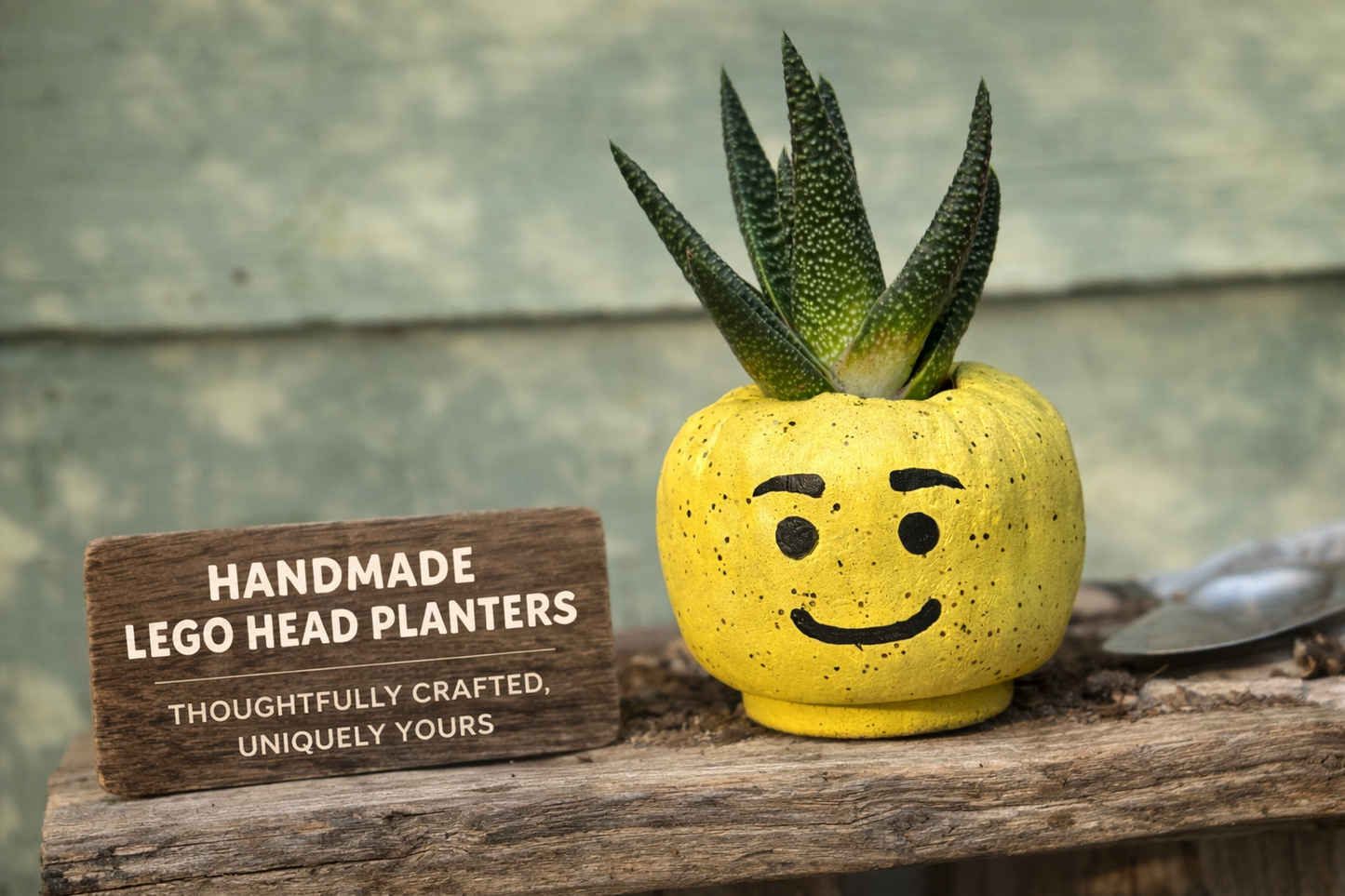 "Lego" Head Planter | Wed. 4/22 | 630-830p | @Birdsong